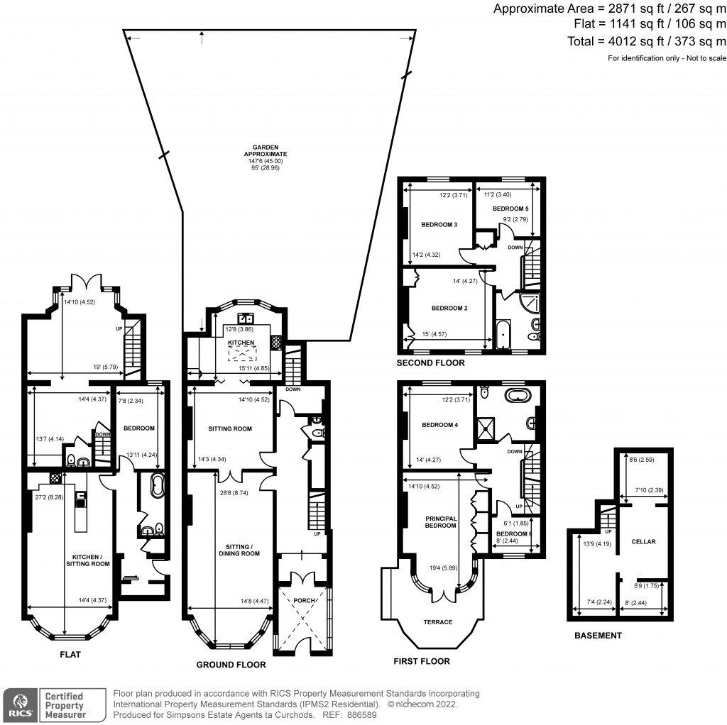 Floorplans For Kingston Hill, Kingston Upon Thames, KT2