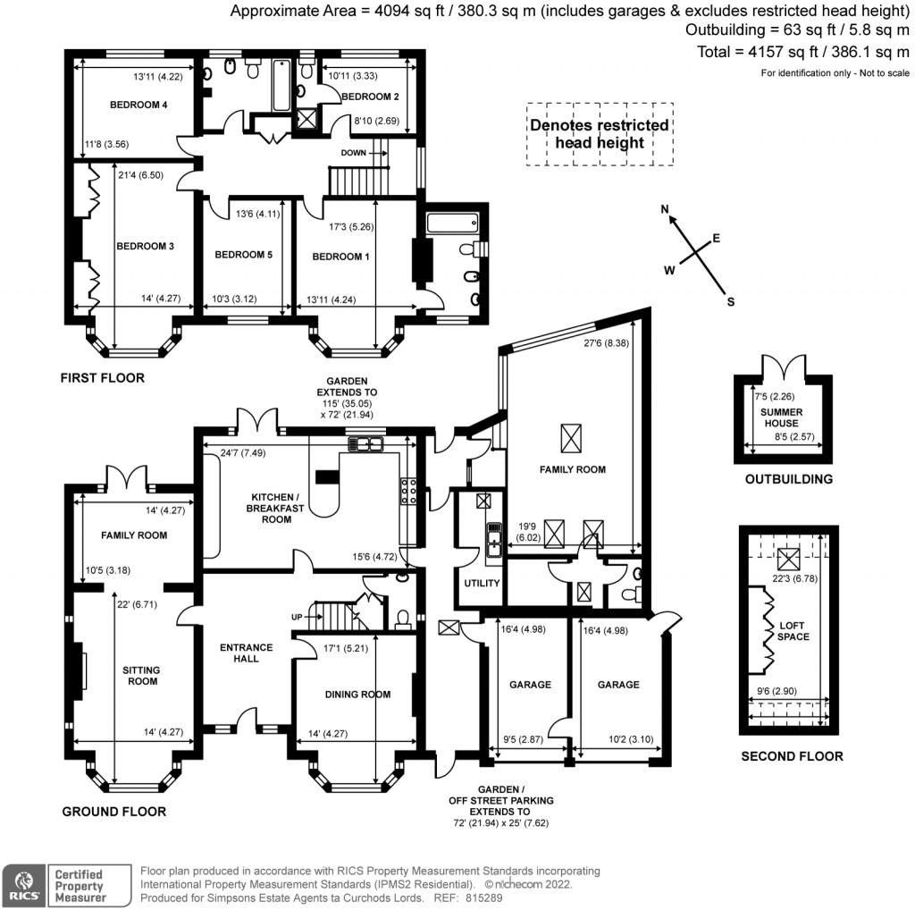 Floorplans For Pine Walk, Surbiton, Surrey