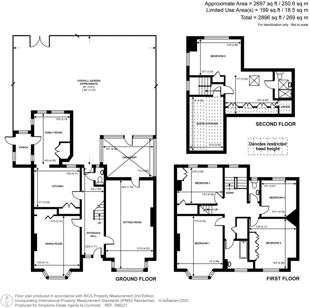 Floorplans For Geneva Road, Kingston Upon Thames, Surrey