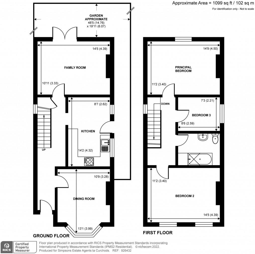 Floorplans For Deacon Road, Kingston Upon Thames, KT2