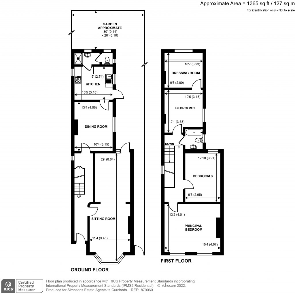 Floorplans For Kings Road, Kingston Upon Thames, KT2
