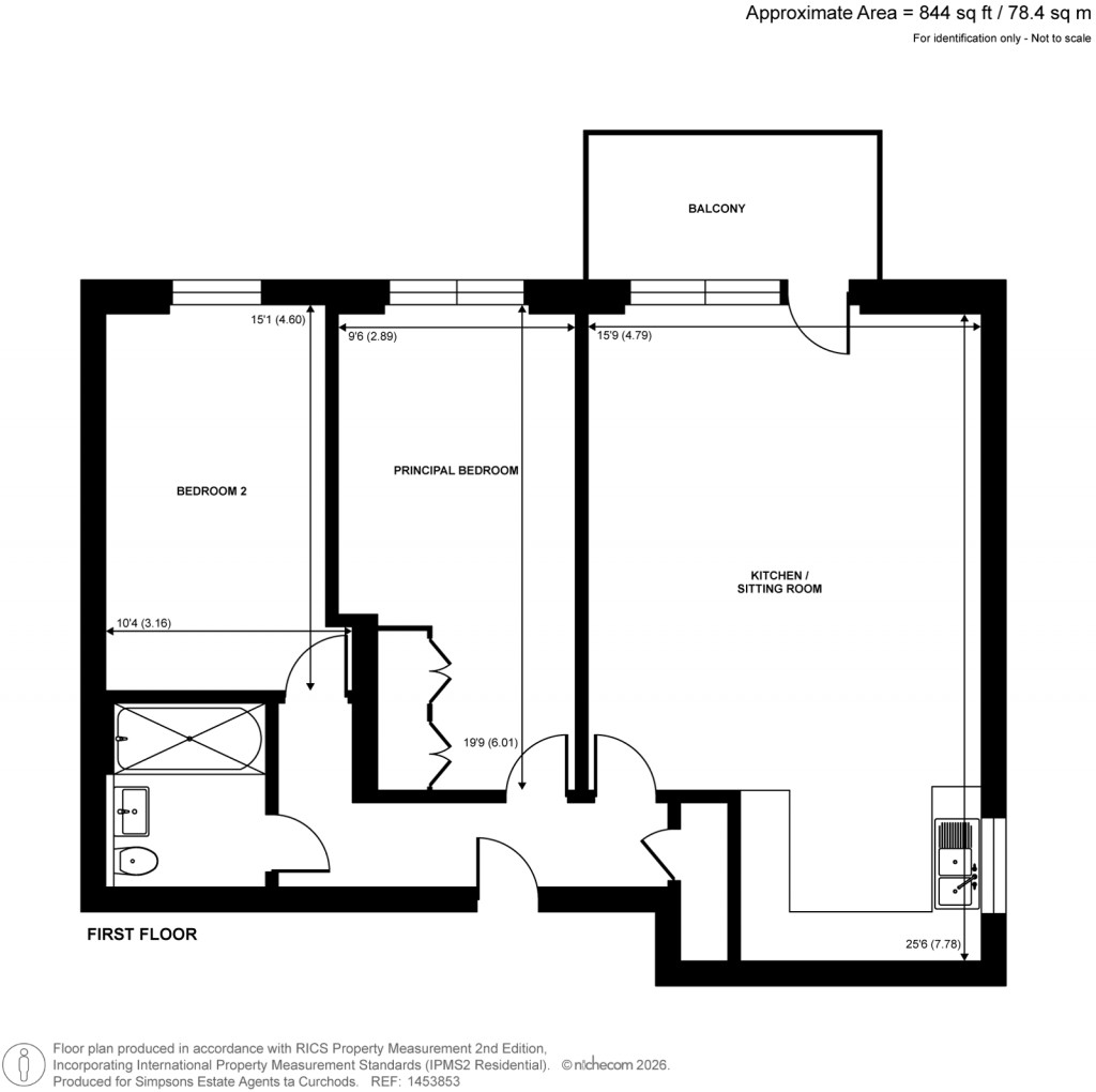 Floorplans For Antoinette Close, Kingston Upon Thames