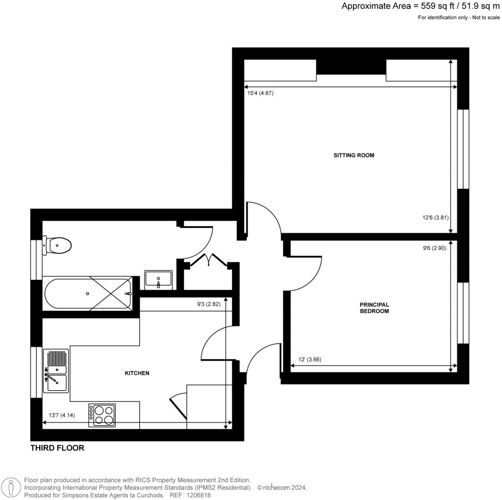 Floorplans For London Road, Kingston Upon Thames, Surrey