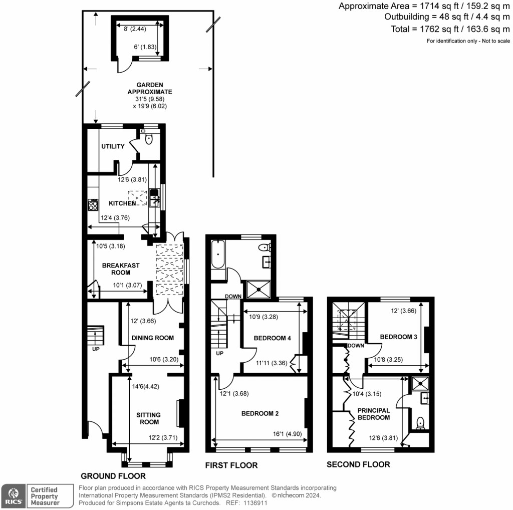 Floorplans For Gibbon Road, Kingston Upon Thames, KT2