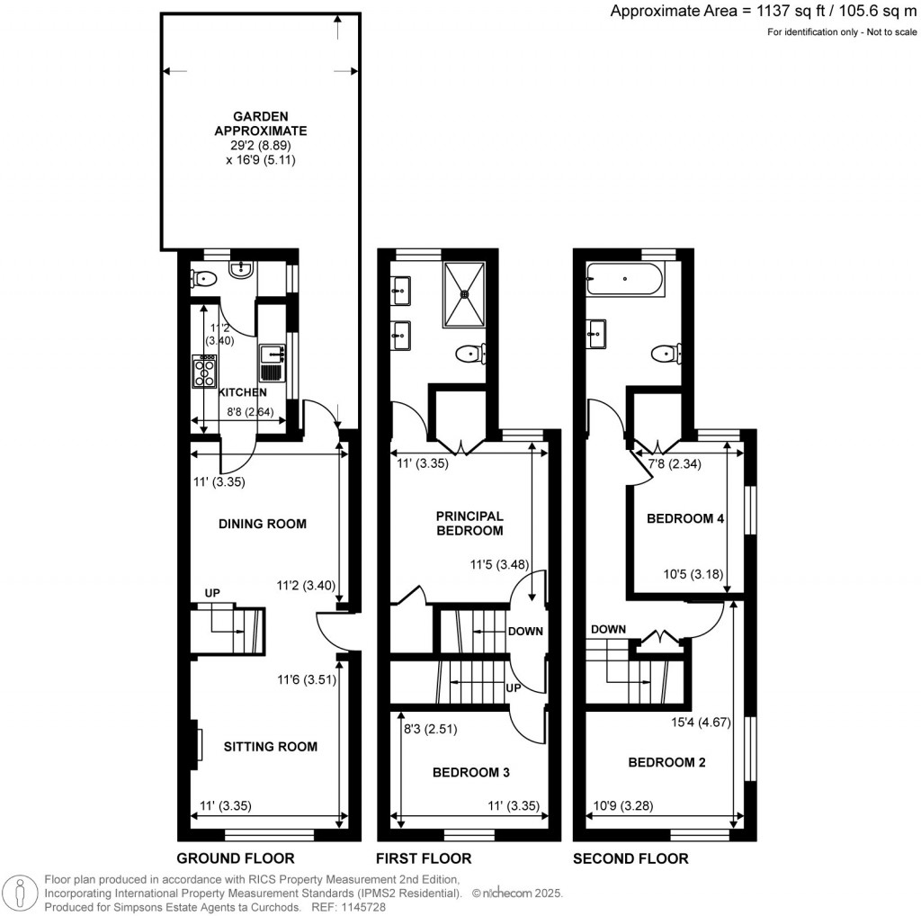 Floorplans For Elm Road, Kingston Upon Thames, Surrey