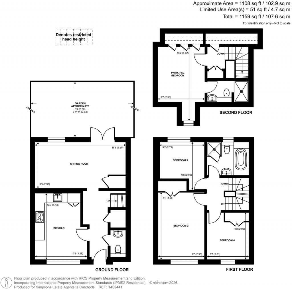 Floorplans For Dagmar Road, Kingston Upon Thames, Surrey