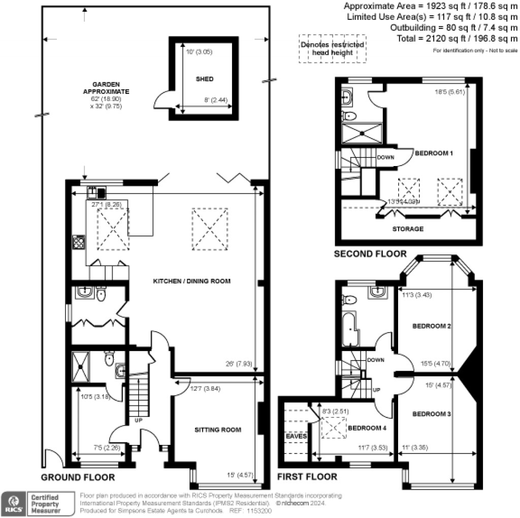 Floorplans For Kenley Road, Kingston Upon Thames, KT1