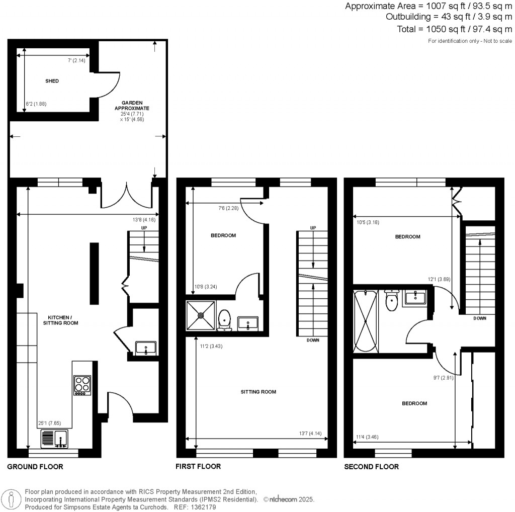 Floorplans For Elm Road, Kingston Upon Thames, Surrey