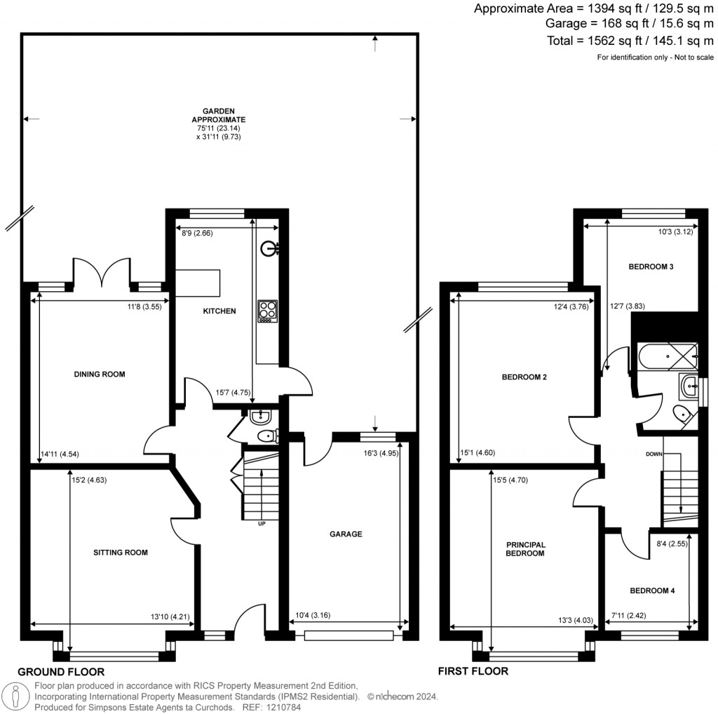 Floorplans For Norbiton Avenue, Kingston Upon Thames, KT1