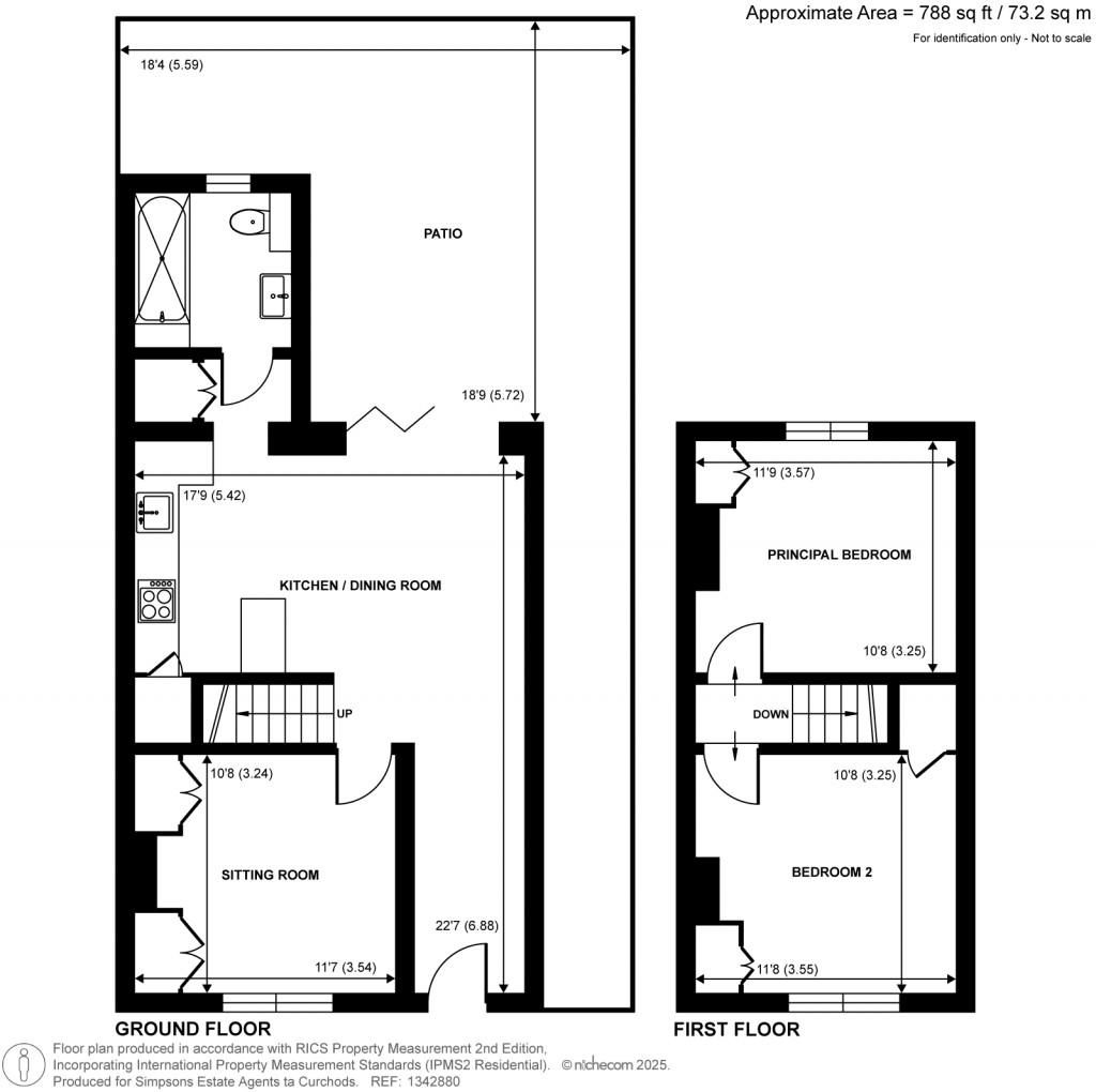 Floorplans For Kings Road, Kingston Upon Thames, Surrey