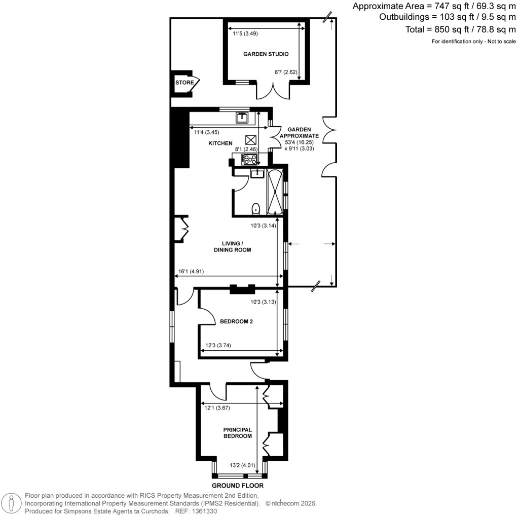 Floorplans For Bonner Hill Road, Kingston Upon Thames, Surrey