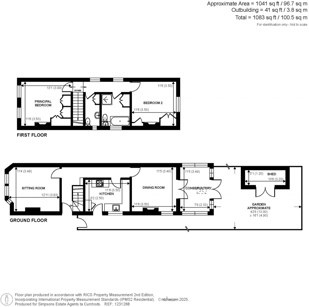 Floorplans For Fassett Road, Kingston Upon Thames, Surrey