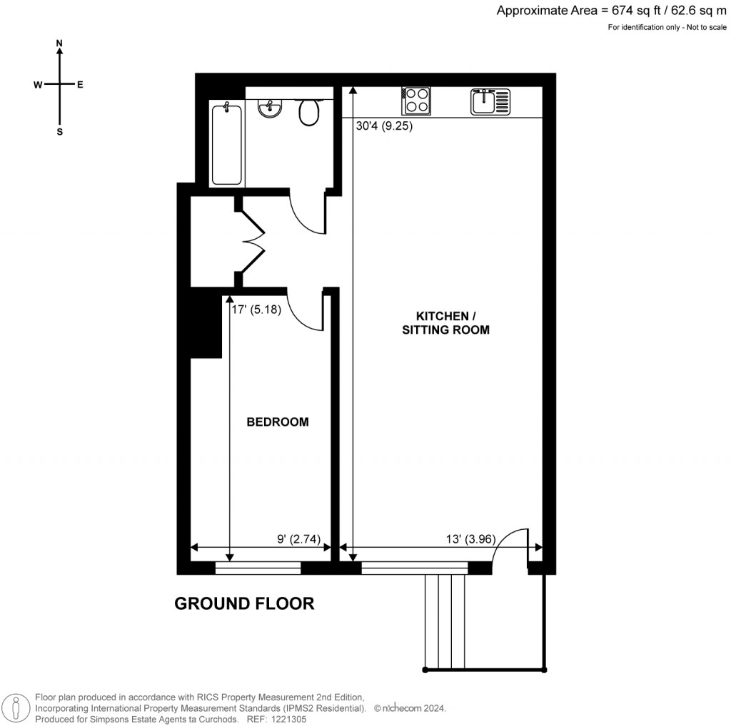 Floorplans For Wheatfield Way, Kingston Upon Thames, Surrey