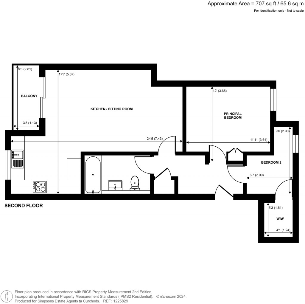 Floorplans For Ram Passage, Kingston Upon Thames, Surrey