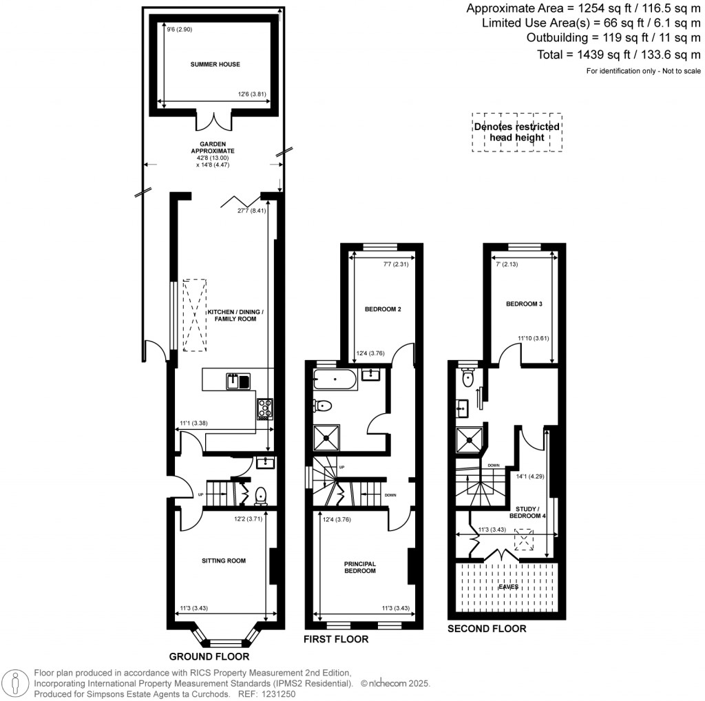 Floorplans For Shortlands Road, Kingston Upon Thames, KT2