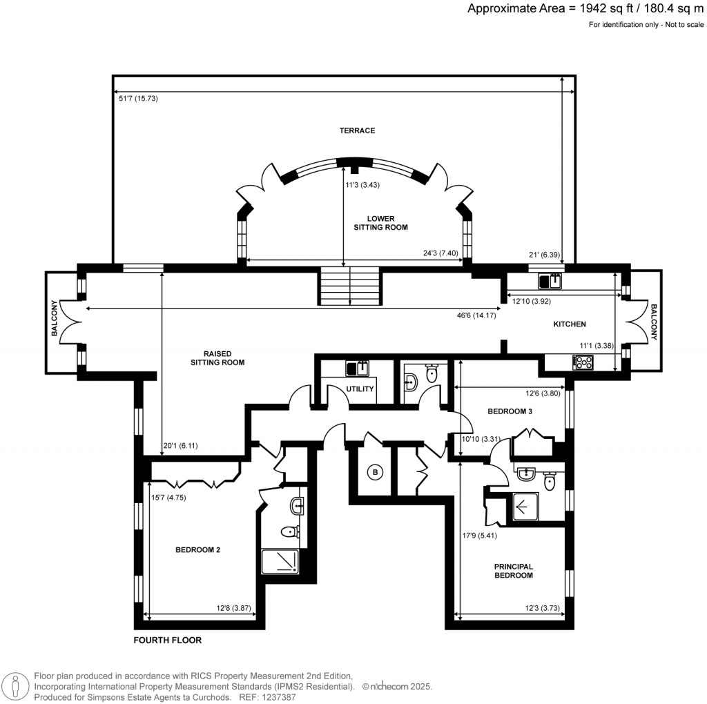 Floorplans For Jerome Place, Kingston Upon Thames, Surrey