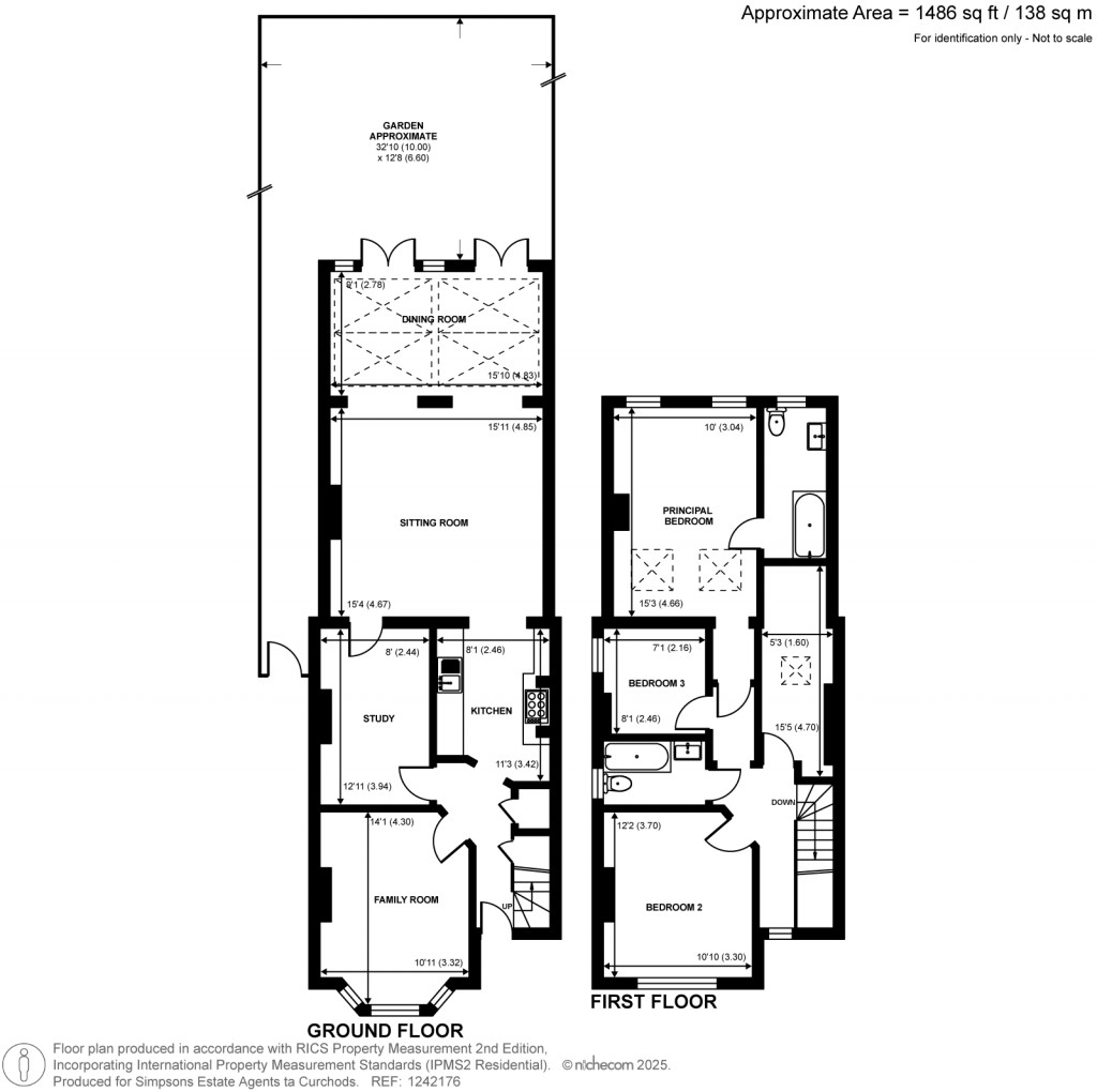 Floorplans For Gibbon Road, Kingston Upon Thames, Surrey