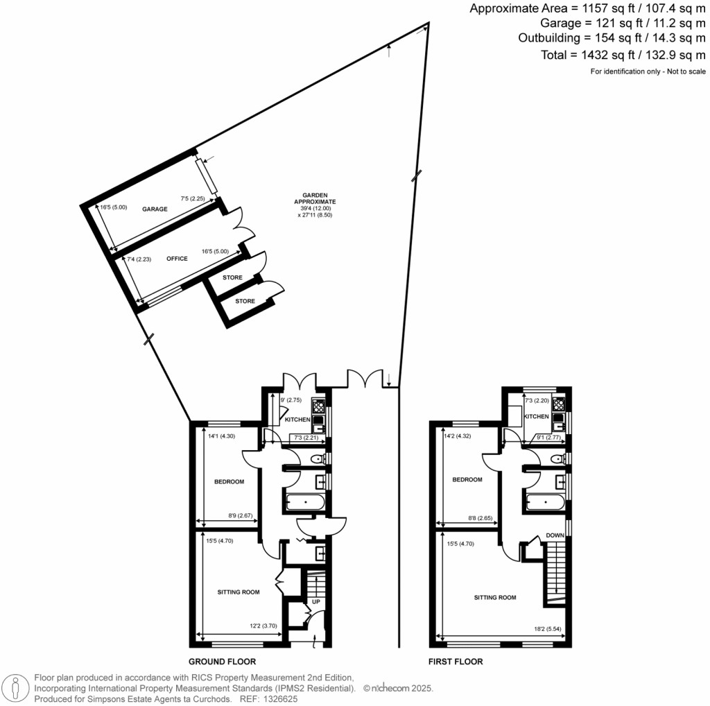 Floorplans For Grange Road, Kingston Upon Thames, Surrey