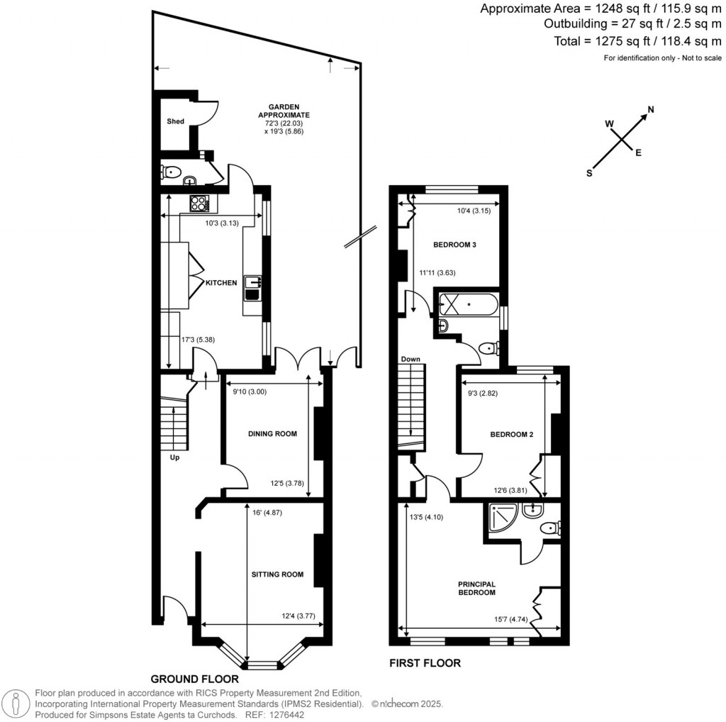 Floorplans For Chatham Road, Kingston Upon Thames, KT1