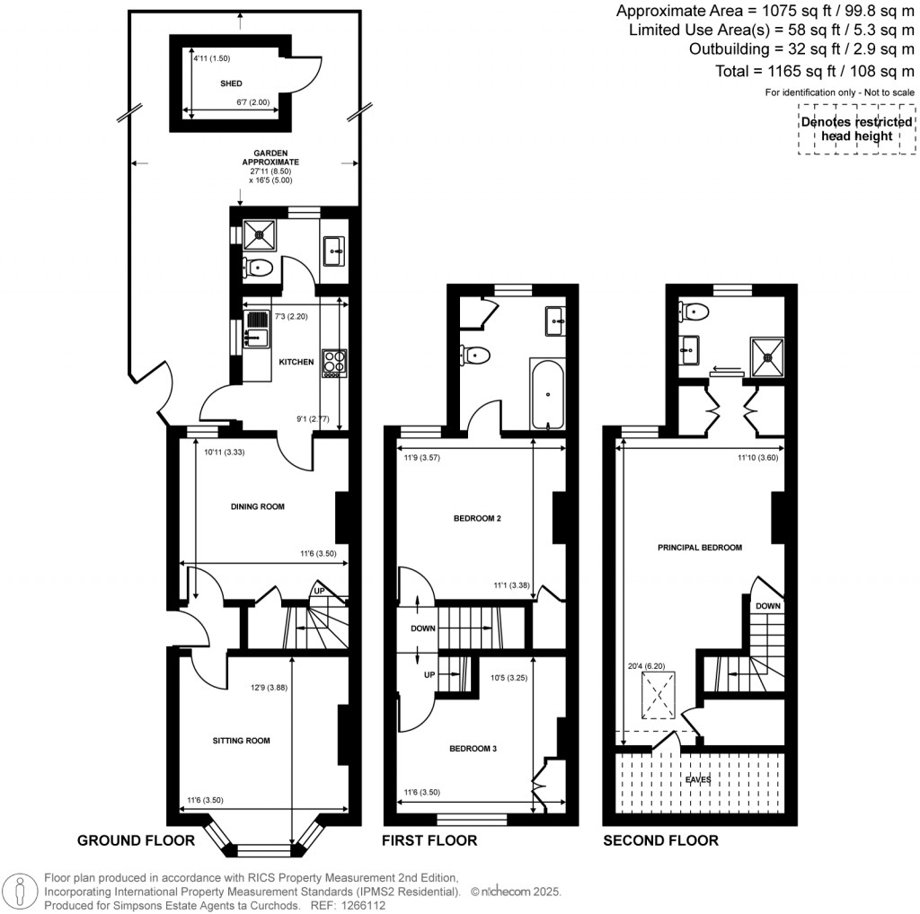 Floorplans For Somerset Road, Kingston Upon Thames, Surrey