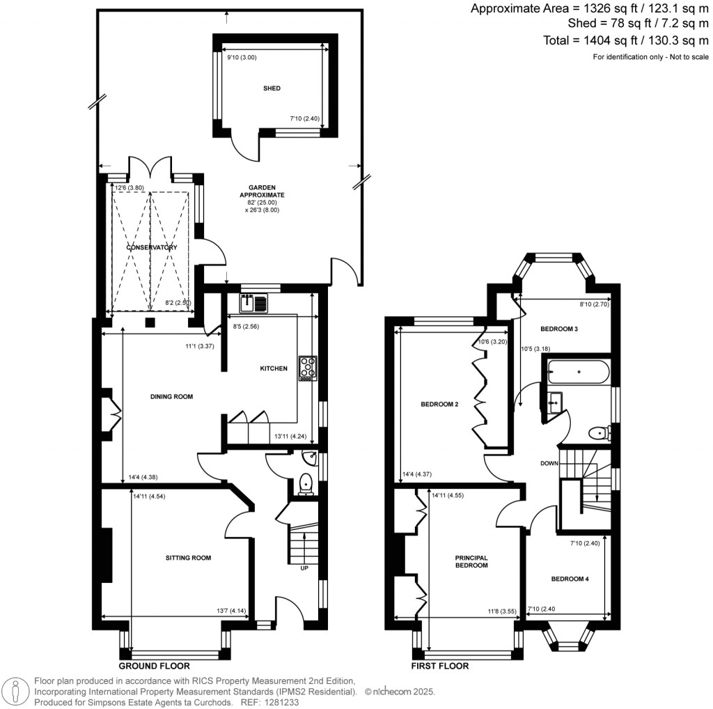 Floorplans For Norbiton Avenue, Kingston Upon Thames, KT1