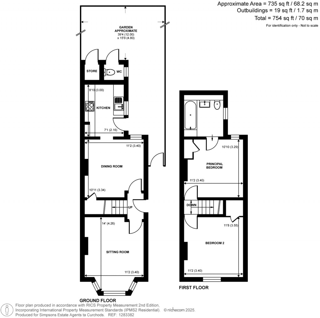 Floorplans For Elm Road, Kingston Upon Thames, Surrey