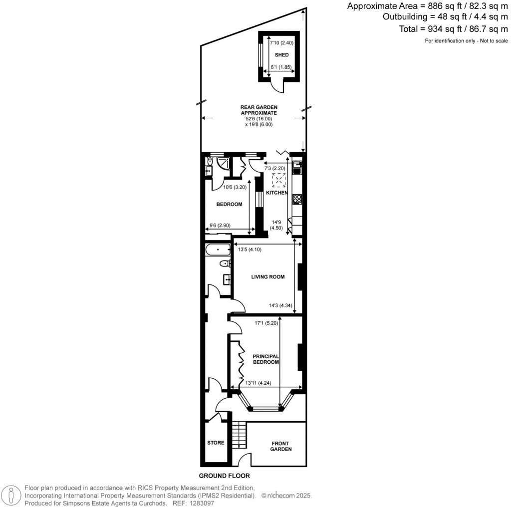 Floorplans For St Andrews Road, Surbiton, Surrey