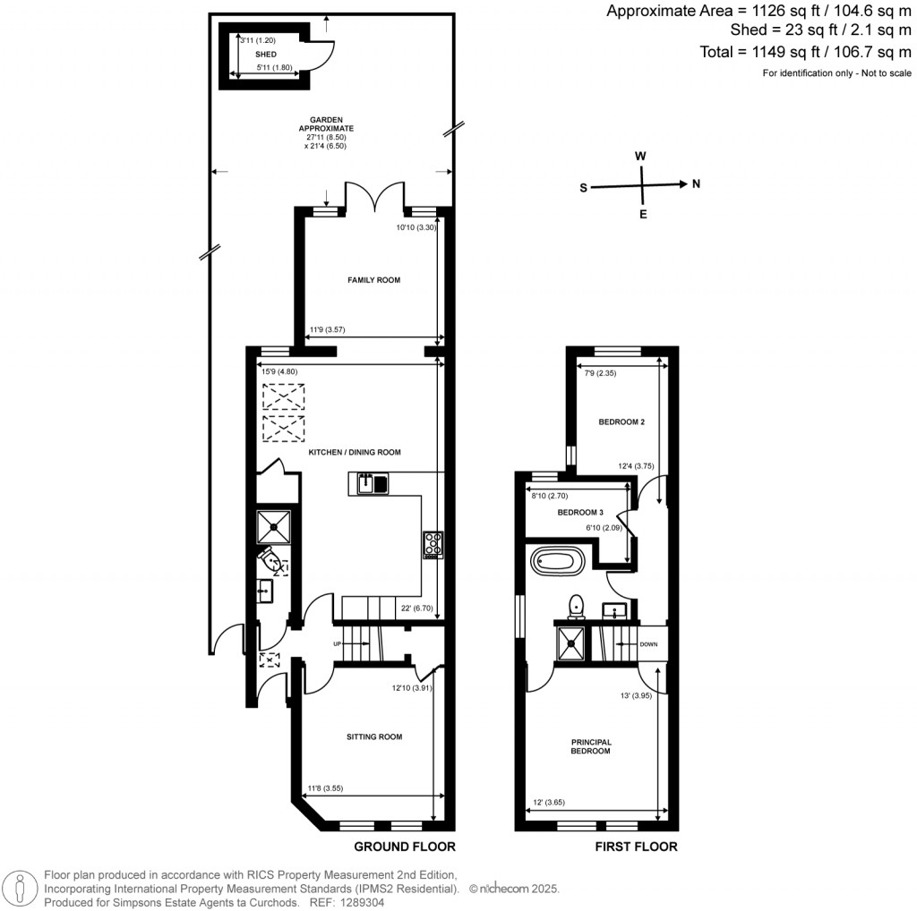 Floorplans For Bonner Hill Road, Kingston Upon Thames, Surrey