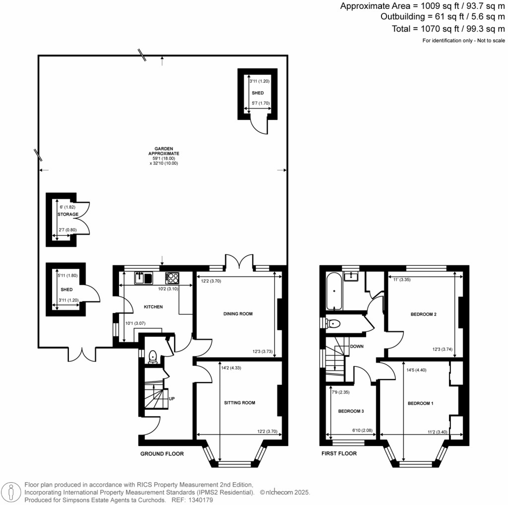 Floorplans For Cranes Park, Surbiton, Surrey