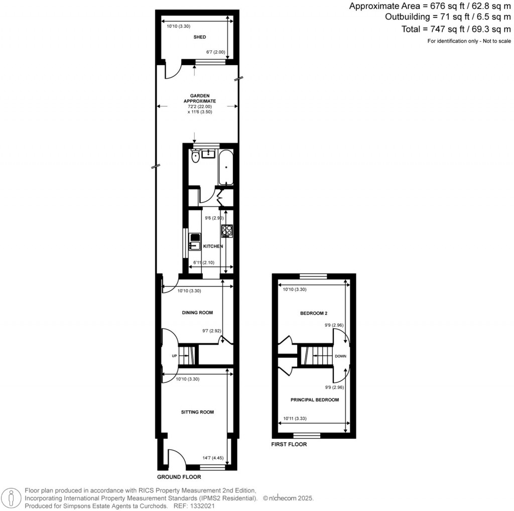 Floorplans For Bonner Hill Road, Kingston Upon Thames, Surrey