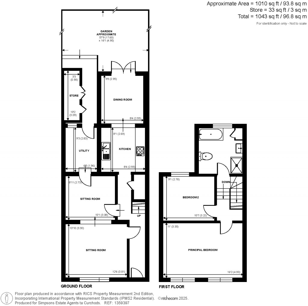 Floorplans For Burnham Street, Kingston Upon Thames, Surrey