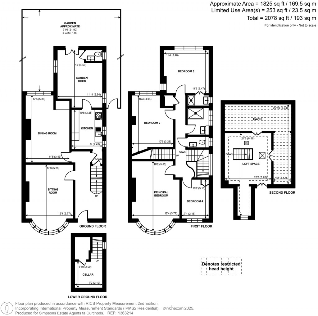 Floorplans For Milner Road, Kingston Upon Thames, Surrey