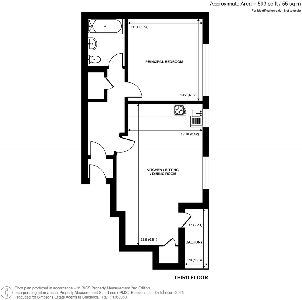 Floorplans For Lady Booth Road, Kingston Upon Thames, Surrey