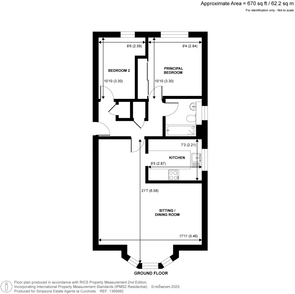 Floorplans For Portsmouth Road, Surbiton