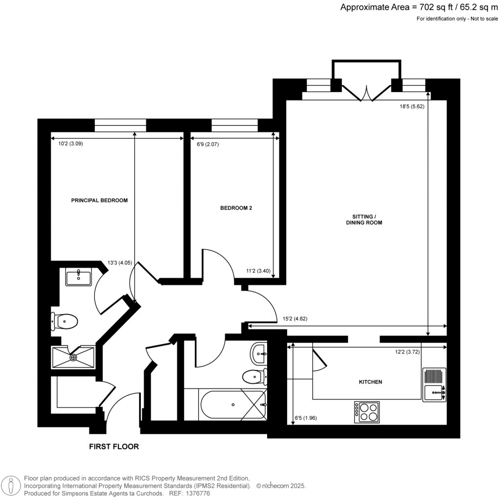 Floorplans For Canbury Park Road, Kingston Upon Thames, Surrey