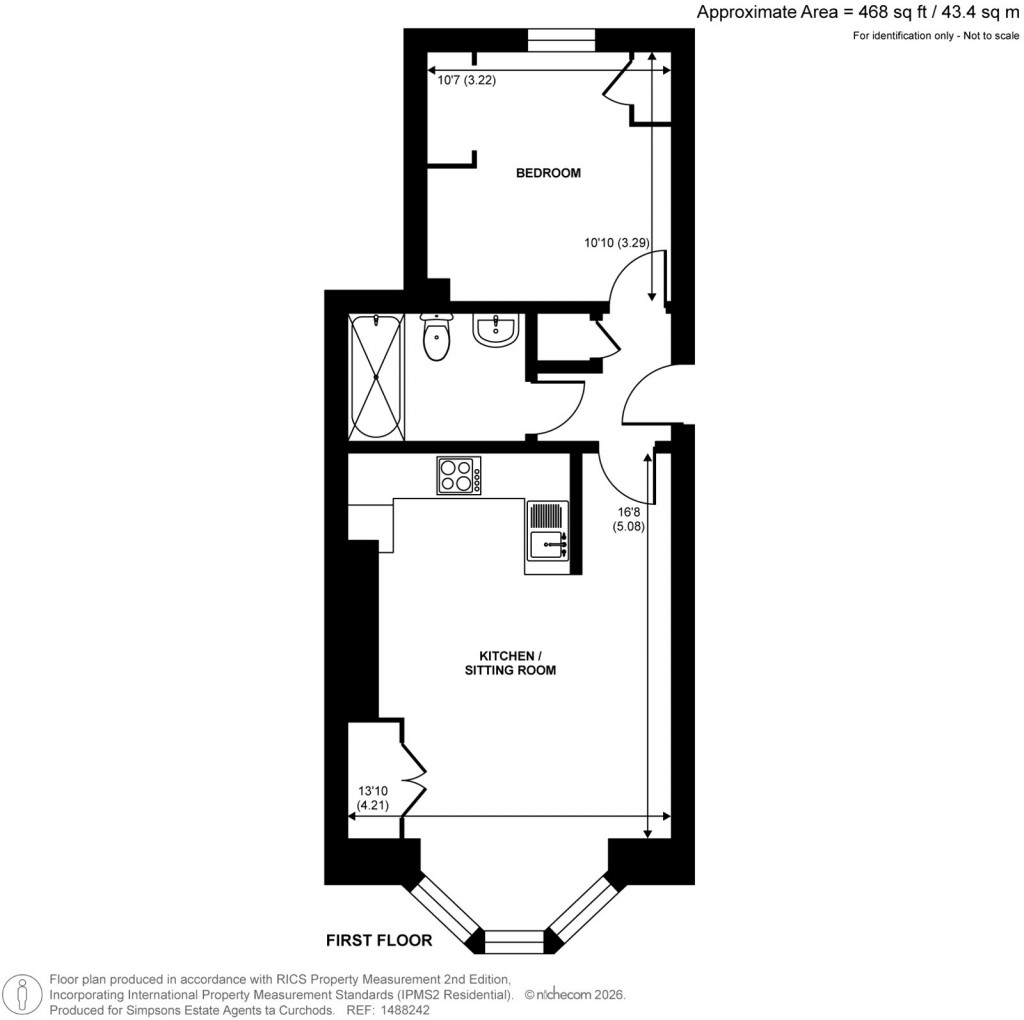Floorplans For Grove Crescent, Kingston Upon Thames