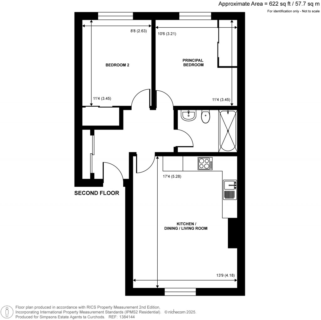 Floorplans For Grove Crescent, Kingston Upon Thames, Surrey