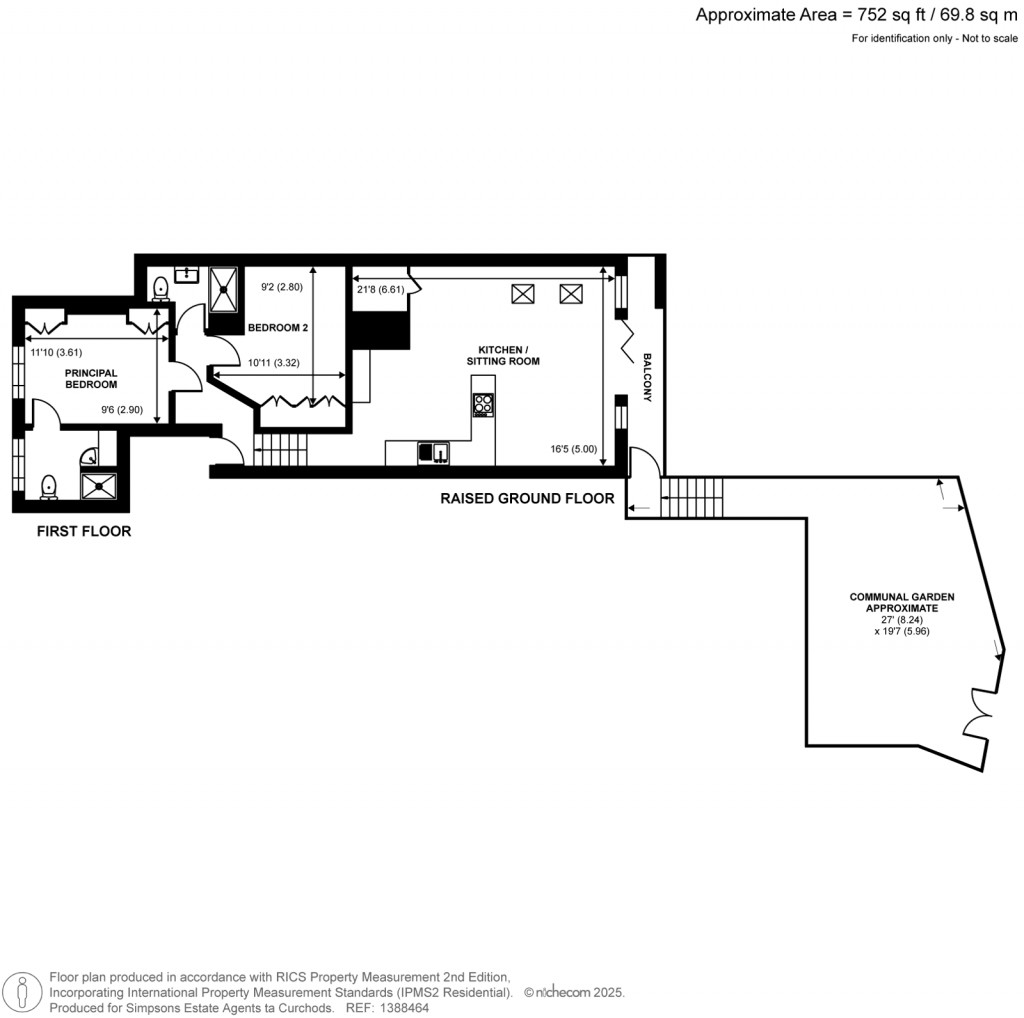 Floorplans For Victoria Road, Kingston Upon Thames, Surrey