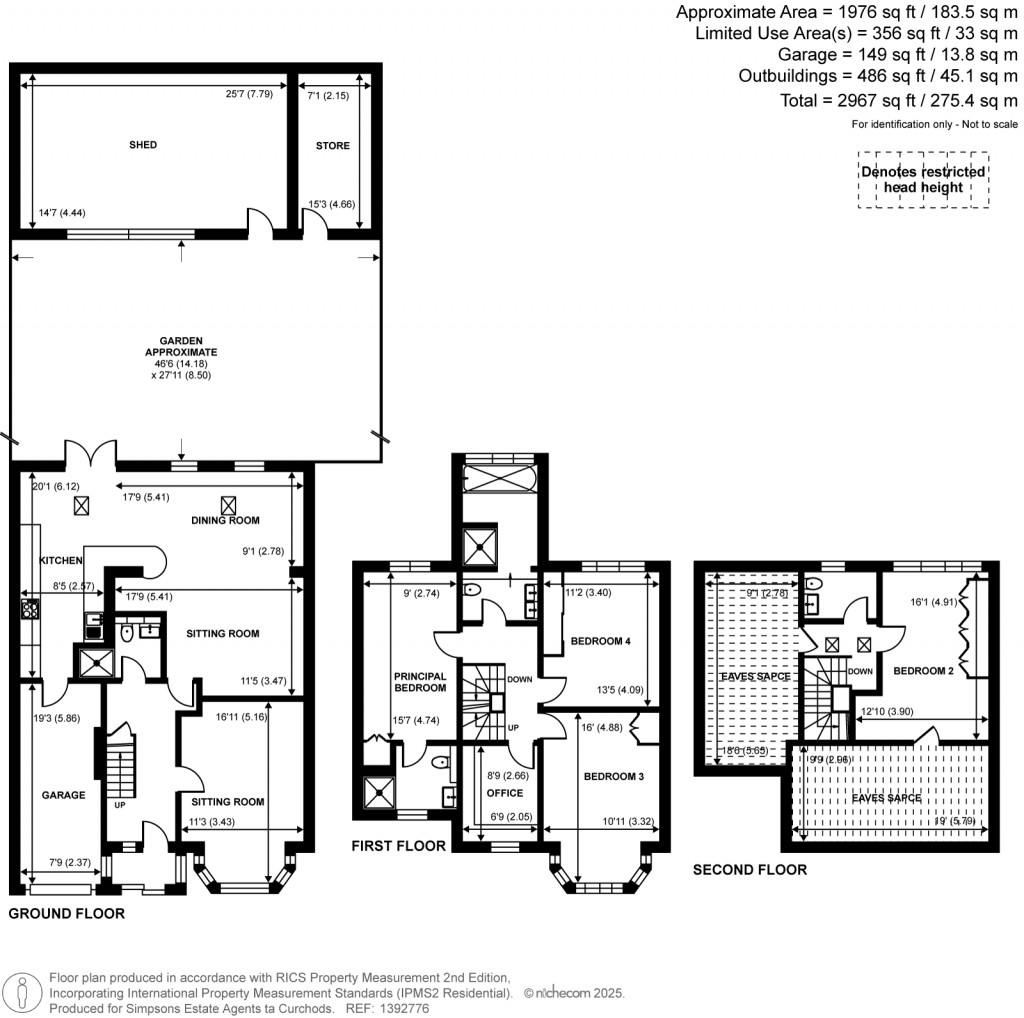 Floorplans For Lingfield Avenue, Kingston Upon Thames, Surrey