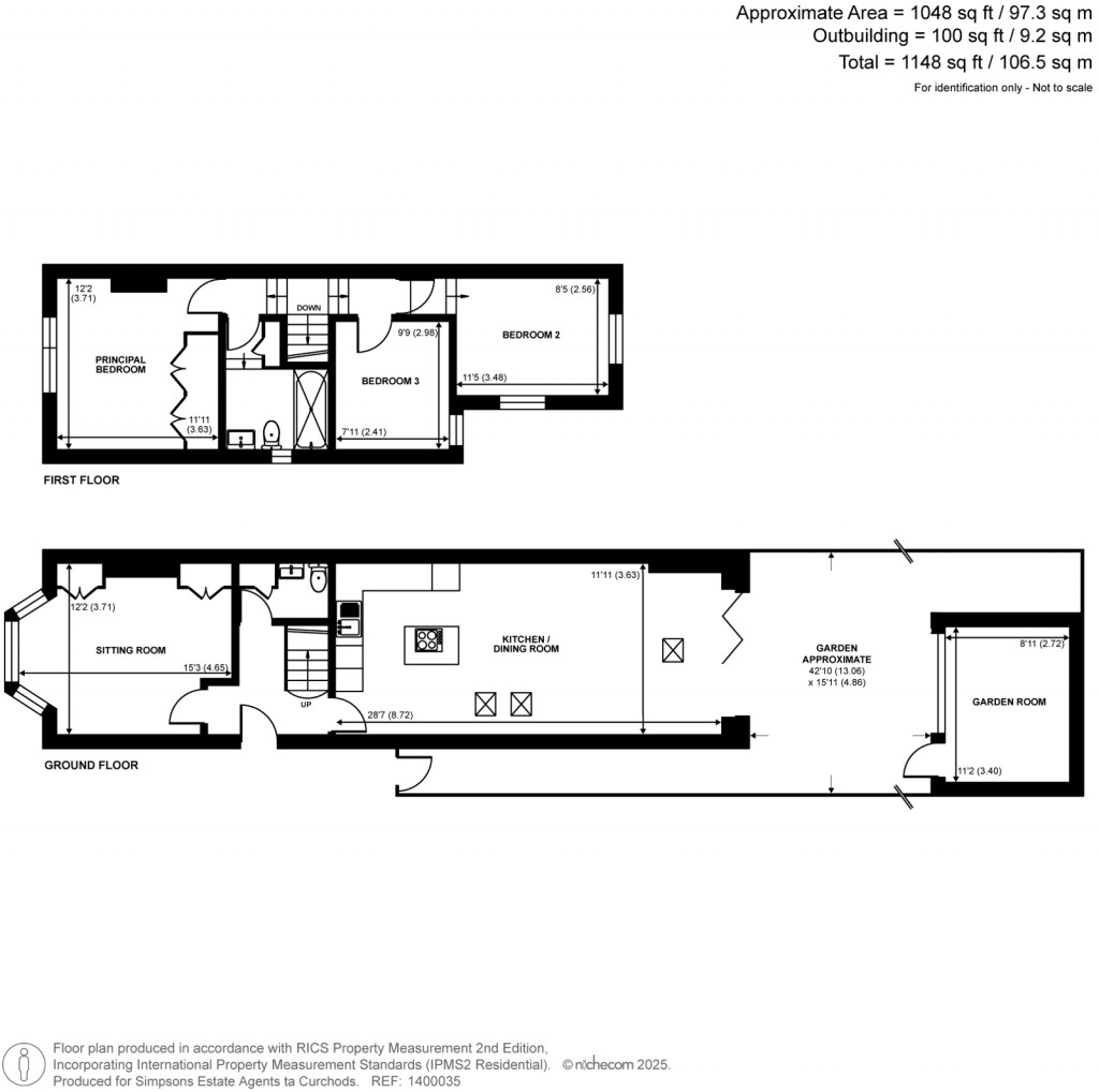 Floorplans For Willoughby Road, Kingston Upon Thames, Surrey