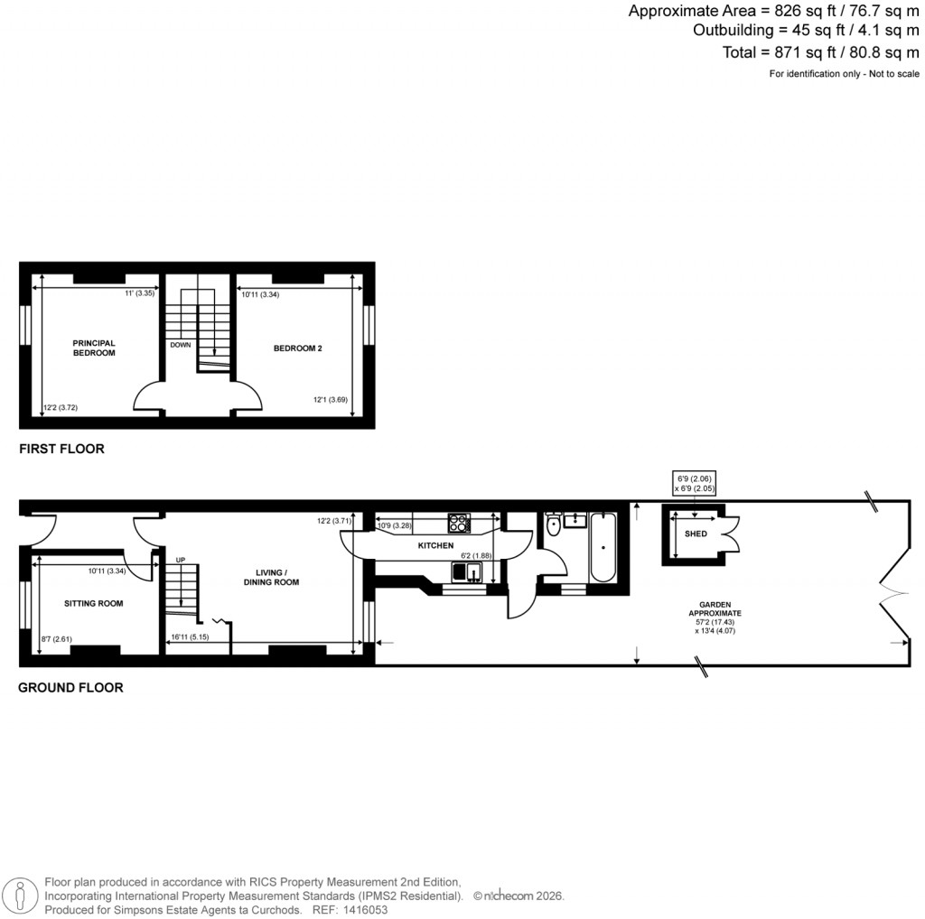 Floorplans For East Road, Kingston Upon Thames, Surrey