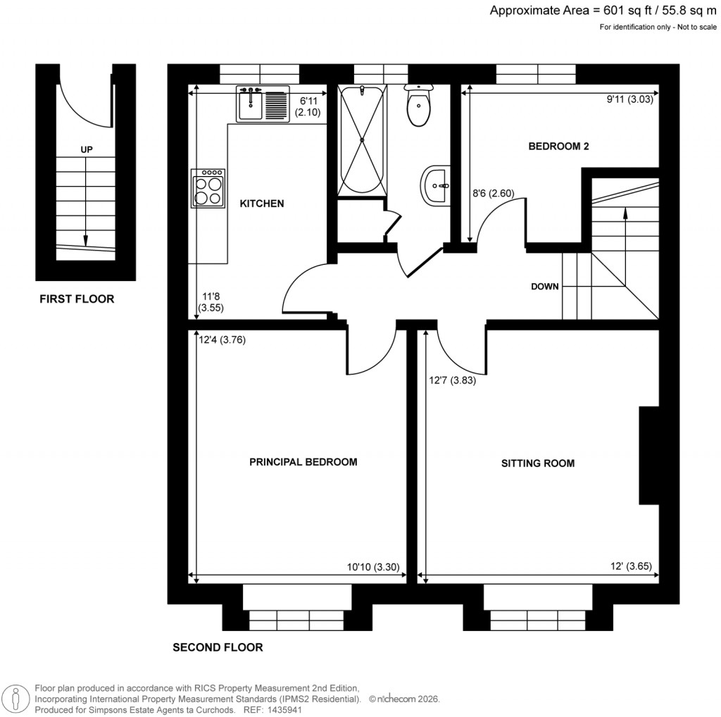 Floorplans For Richmond Road, Kingston Upon Thames