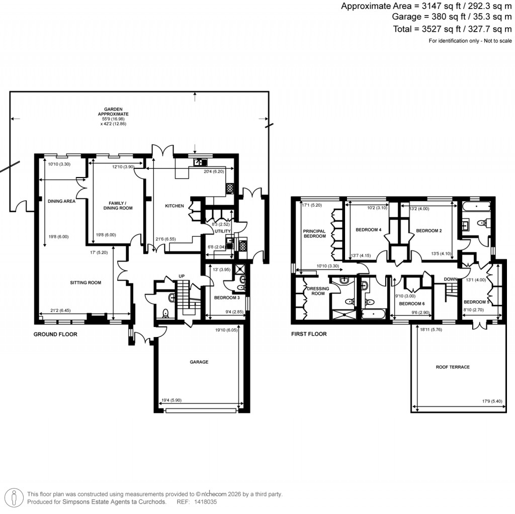 Floorplans For Coombe Hill, Kingston Upon Thames