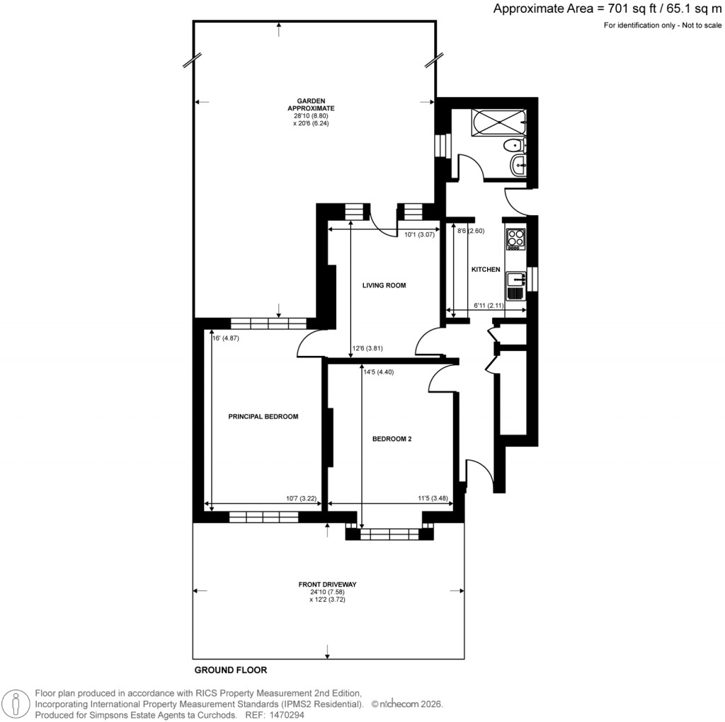 Floorplans For Horace Road, Kingston Upon Thames