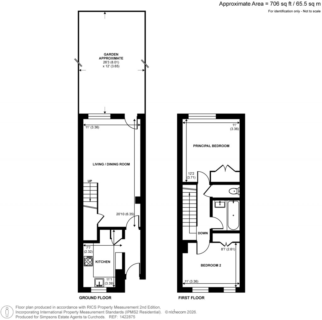 Floorplans For Vincent Road, Kingston Upon Thames, Surrey