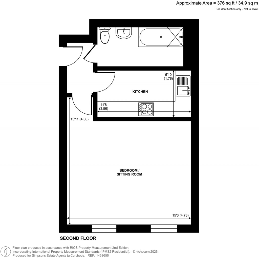 Floorplans For Eden Street, Kingston Upon Thames