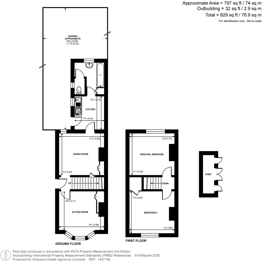 Floorplans For Lowther Road, Kingston Upon Thames