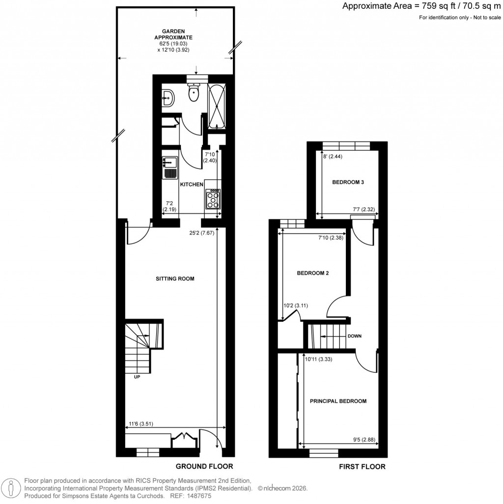 Floorplans For Victoria Road, Kingston Upon Thames