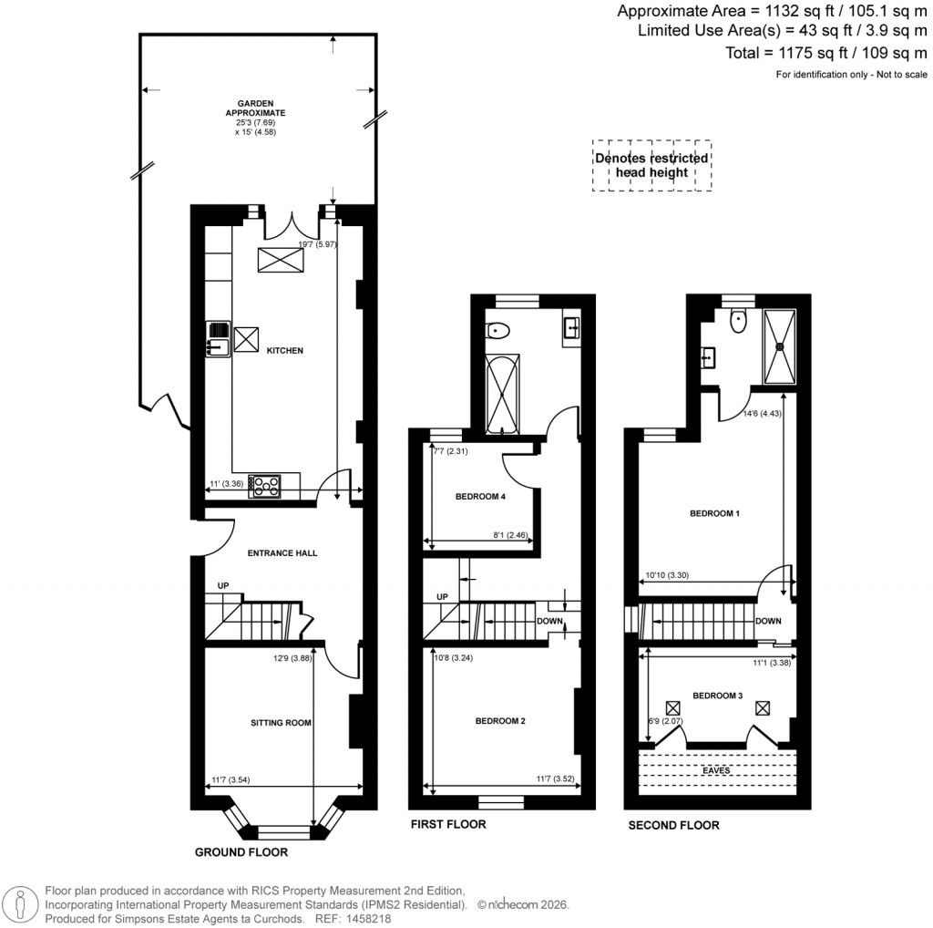 Floorplans For Somerset Road, Kingston Upon Thames