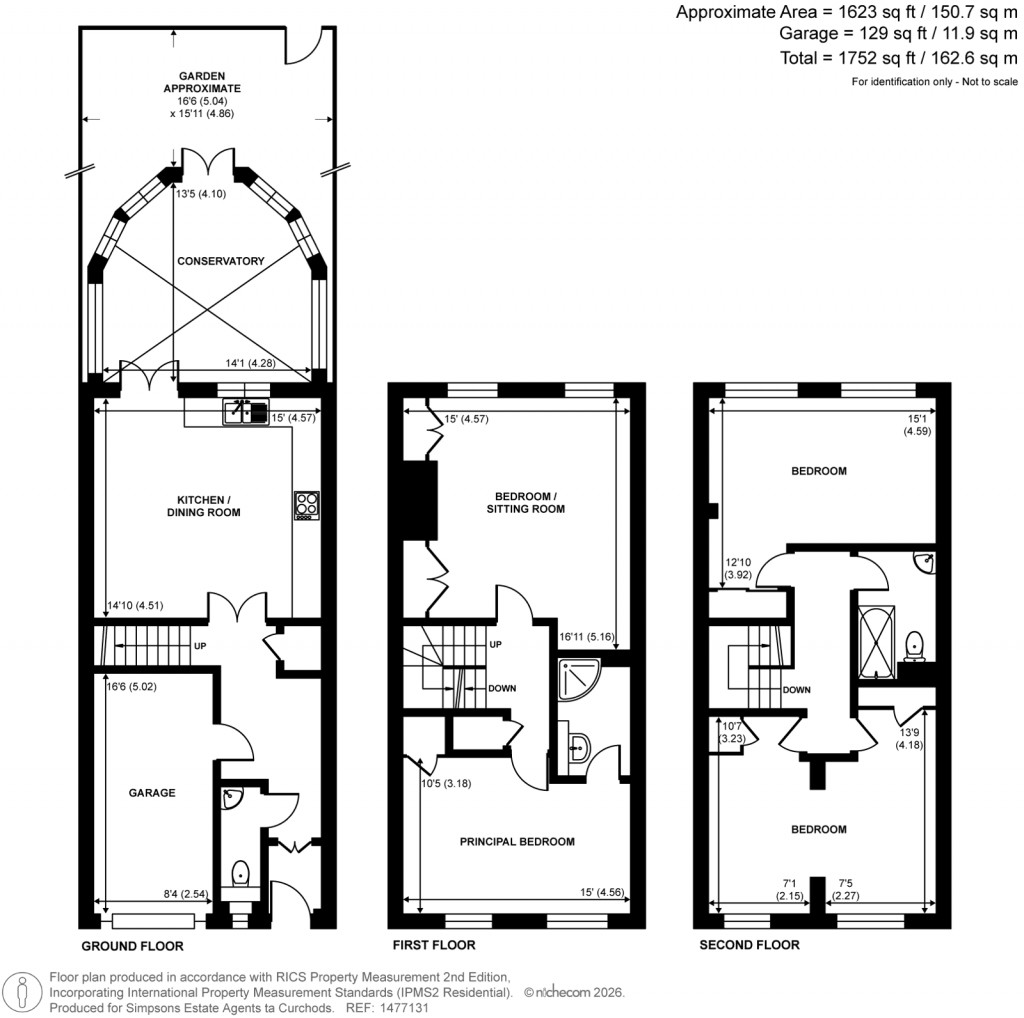 Floorplans For Blenheim Gardens, Kingston Upon Thames